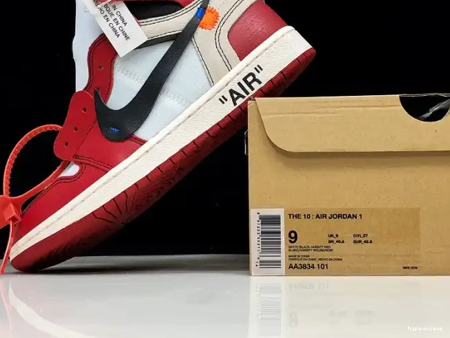 HYPE The Chicago Retro AA3834-101 Off-White 1 Ten Air Jordan 0507